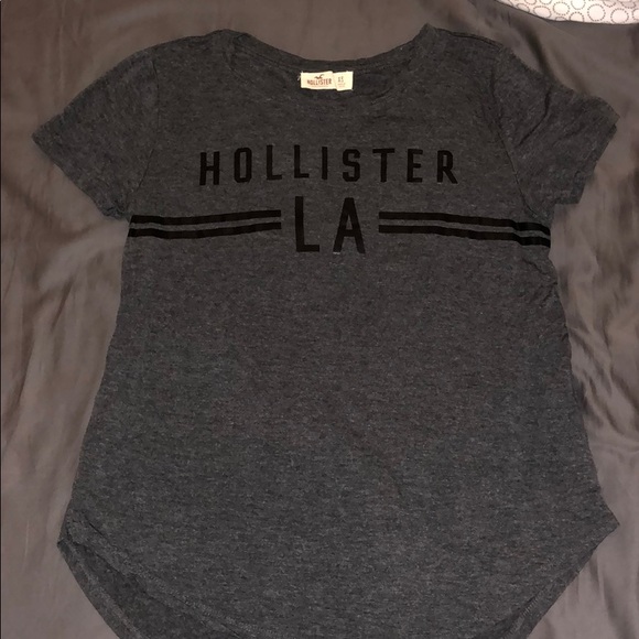 Hollister LA Dark Gray Tee - Picture 1 of 3
